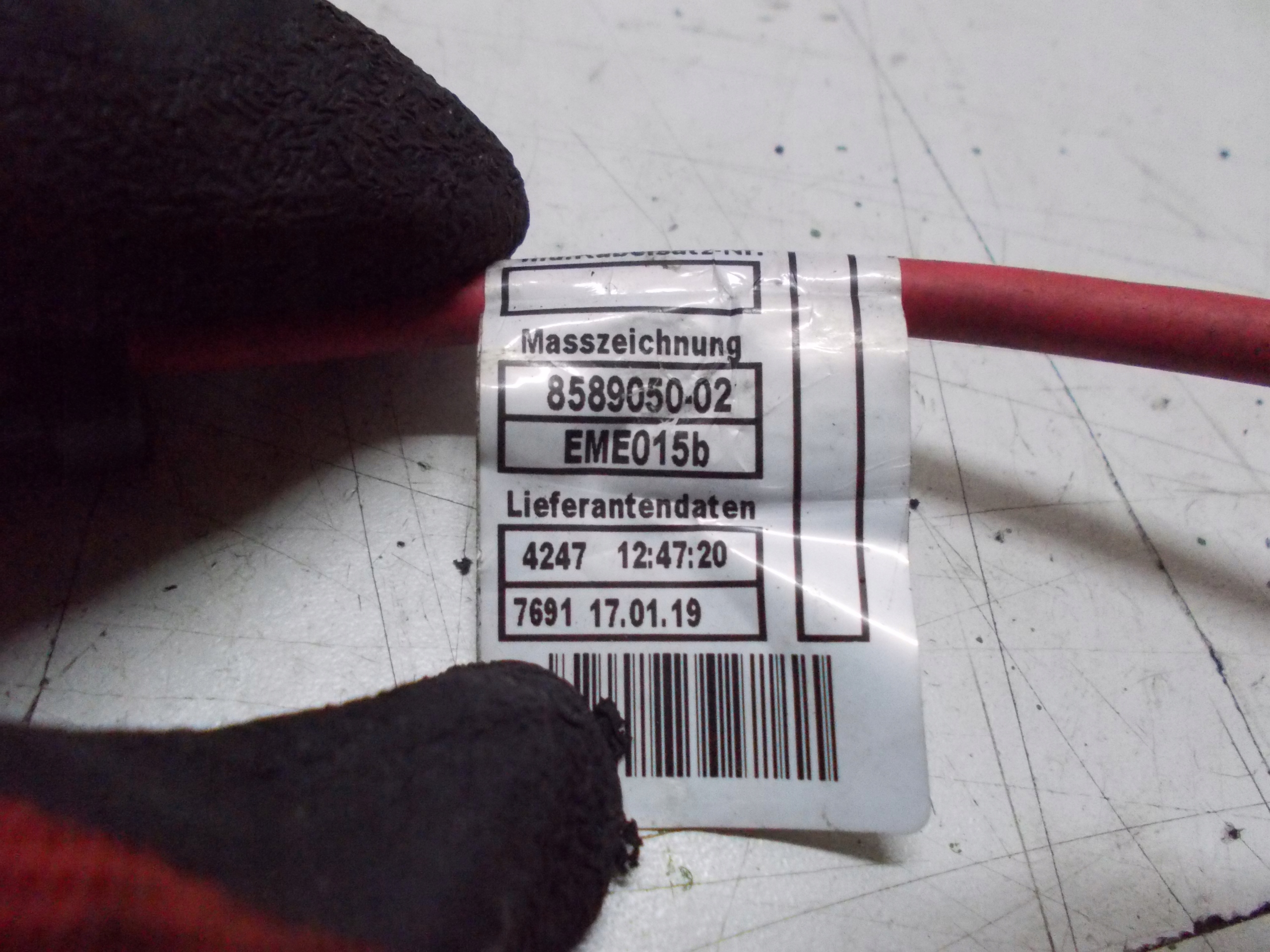 MINI COUNTRYMAN 19R 1.5 cable battery 8589051