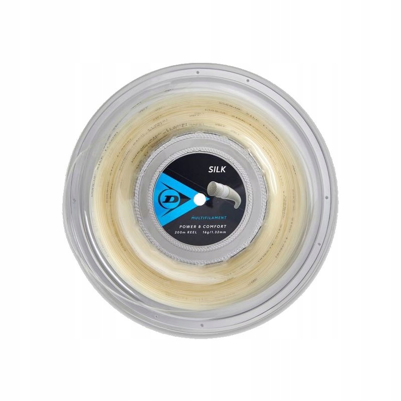 Tenisový výplet Dunlop Silk 1,22 mm přírodní 200 m