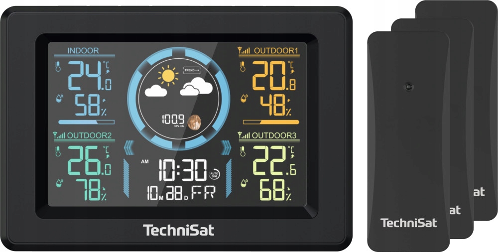 Technisat Imeteo 700, meteostanica 3 čidlá