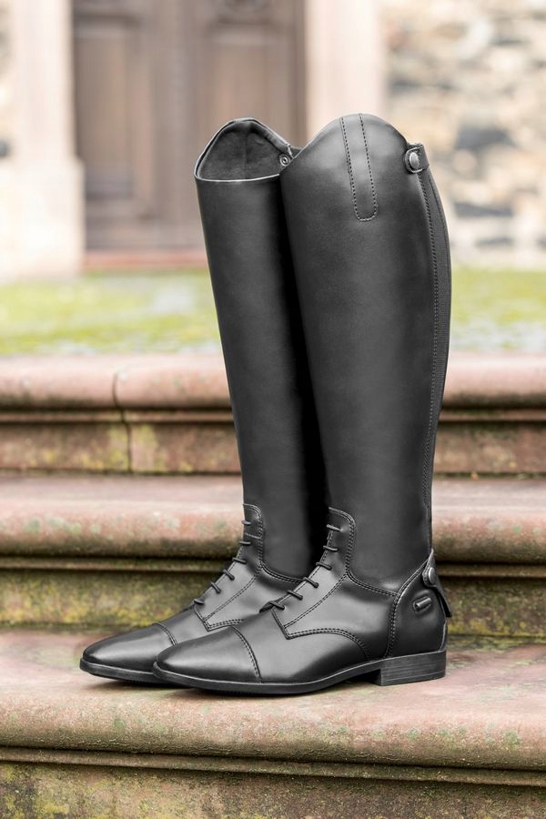 Oficerki jeździeckie buty do jazdy wąskie eko 33