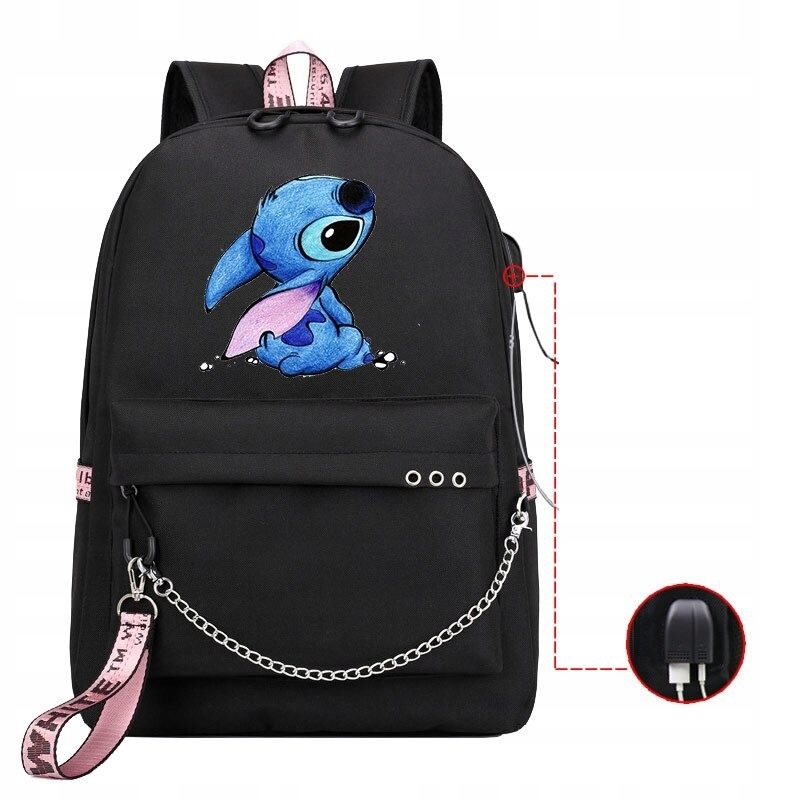 BATOH LILO A STITCH - A4 DETSKÝ ŠKOL USB