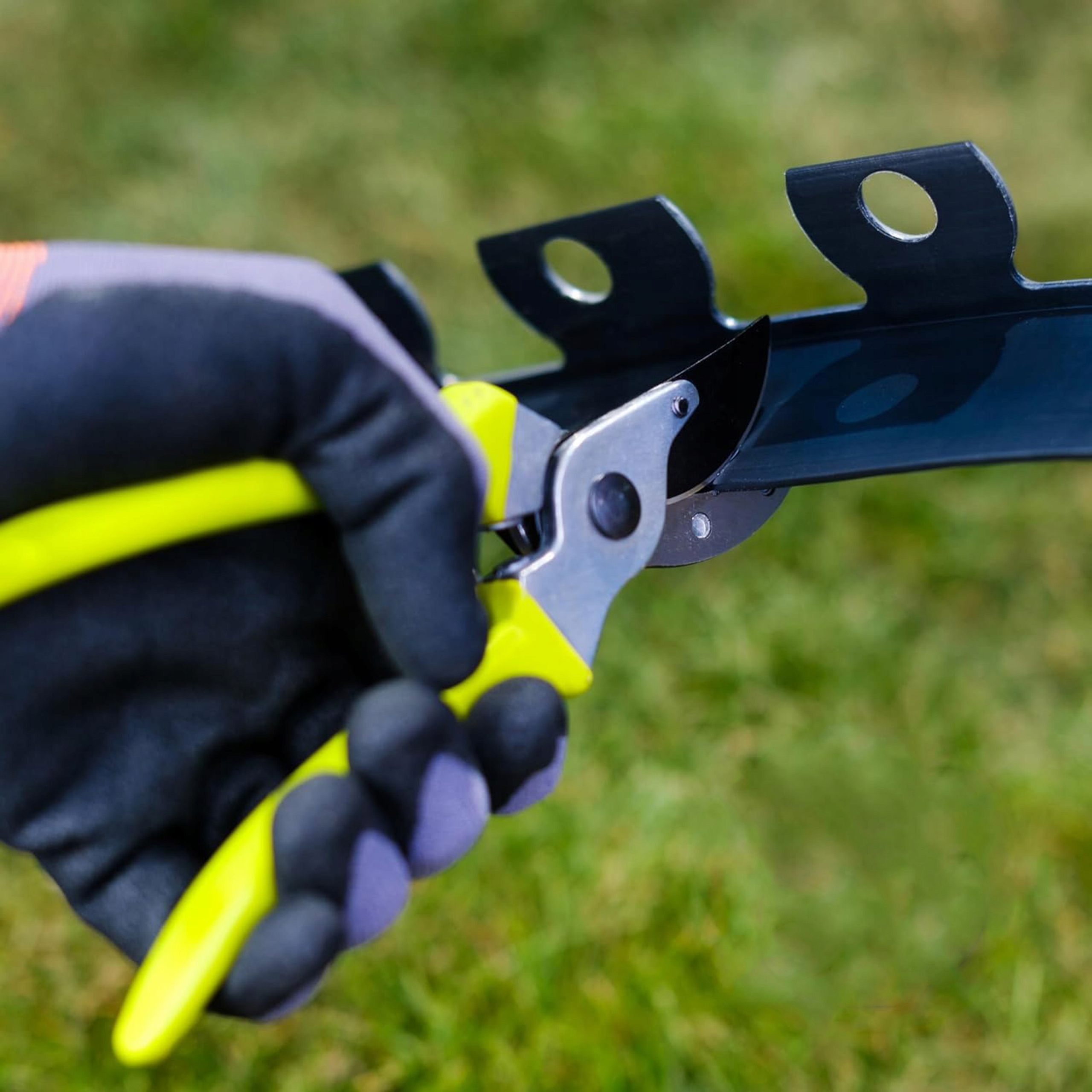 Obrzeże Ogrodowe Trawnikowe Plastikowe ELASTYCZNE Czarne 5cm 10m + Szpilki EAN (GTIN) 5907508478049