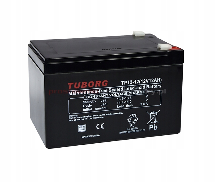 Akumulator 6-DZM Csb zestaw 36V 12Ah rower elektr