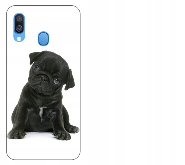 

Etui pokrowiec Samsung Galaxy A40 Pies mops szczen