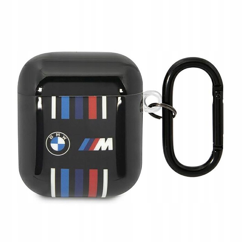 Bmw Multiple Colored Lines Etui AirPods 1/2 gen (Czarny)