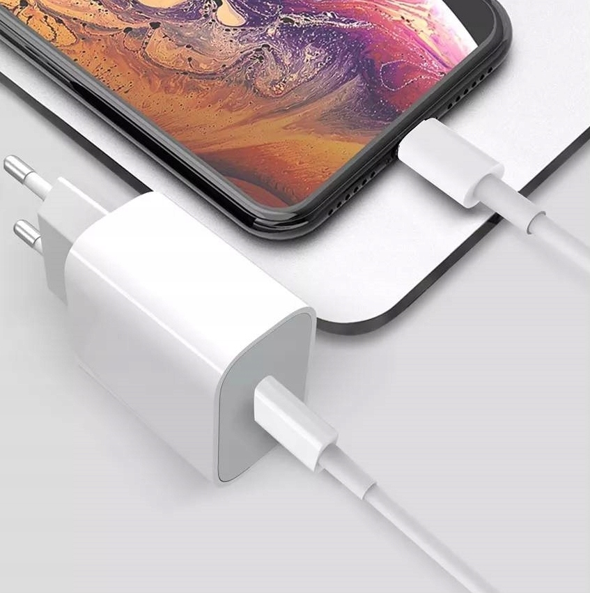 Szybka Ładowarka Sieciowa USB typ C PD 20W Quick Charge USB-C do Telefonu Przeznaczenie uniwersalna