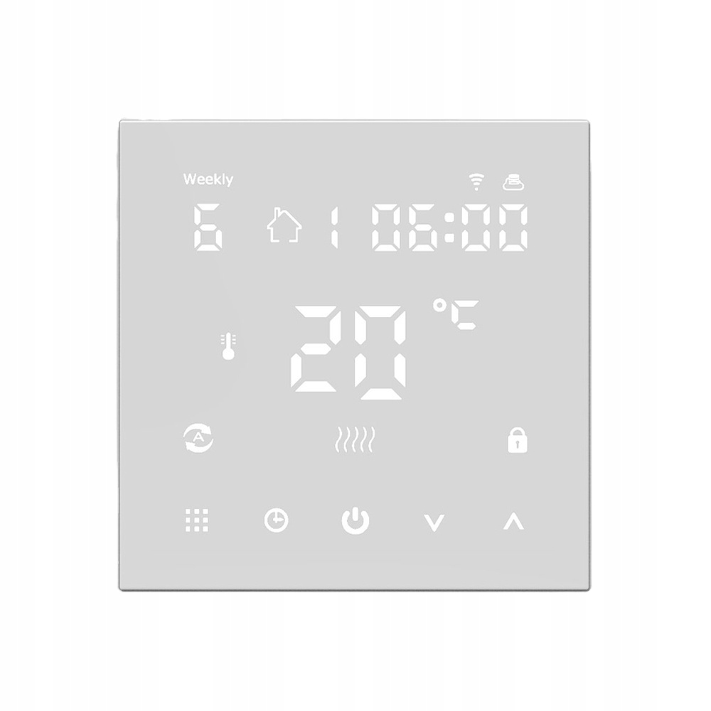 

Termostat Obciążalny 16A Biały TRZ057 ZigBee Tuya