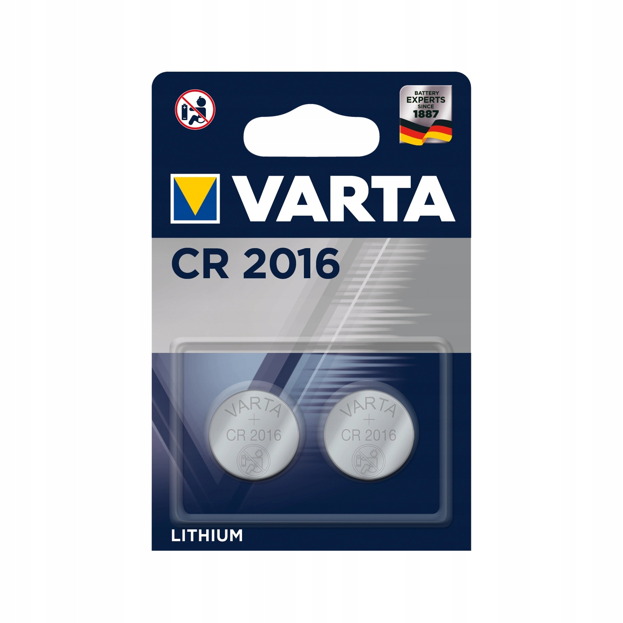 Bateria Varta CR2016 2szt. bl. Varta