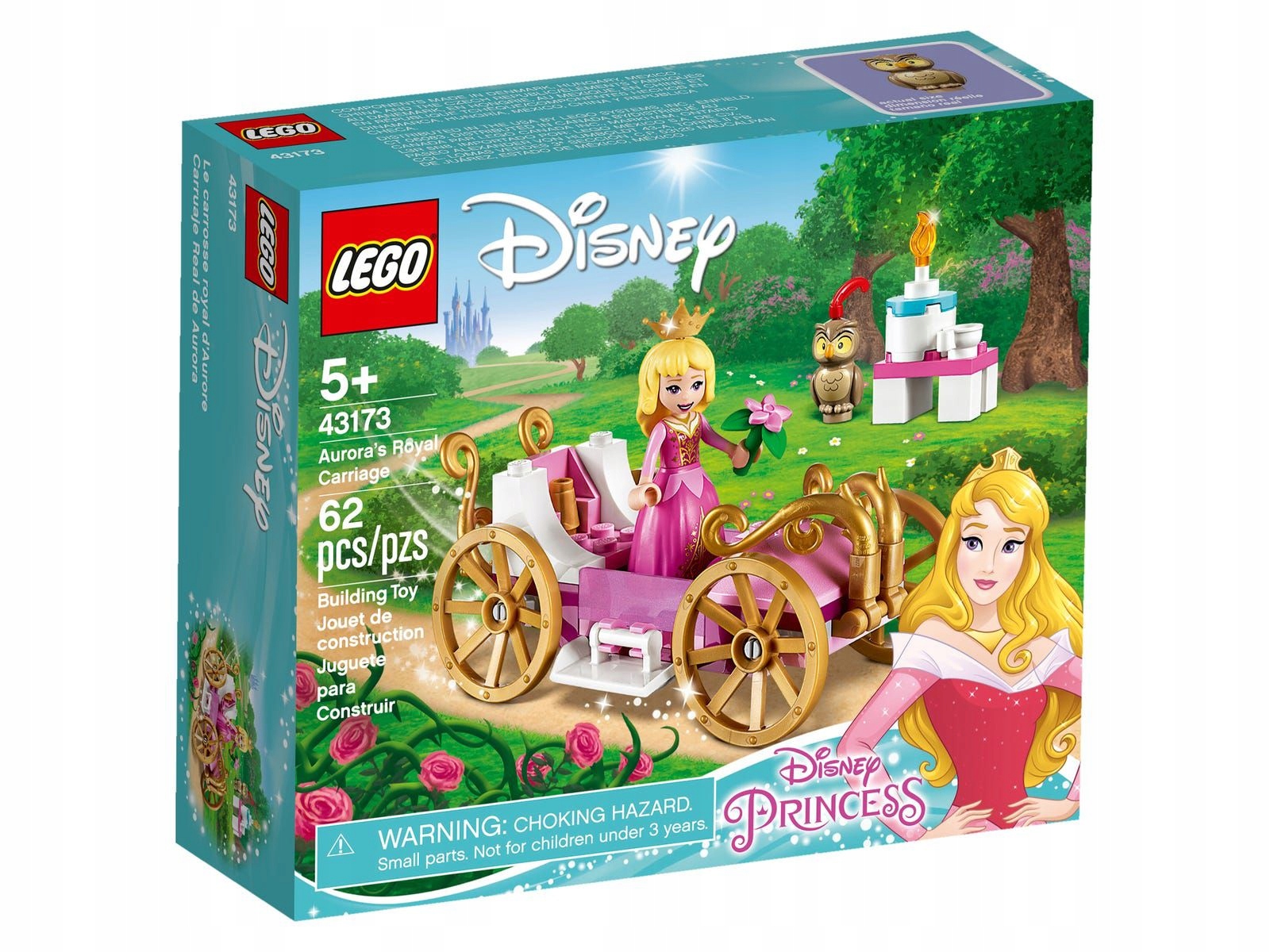 Lego Disney 43173 Královský kočár Aurory