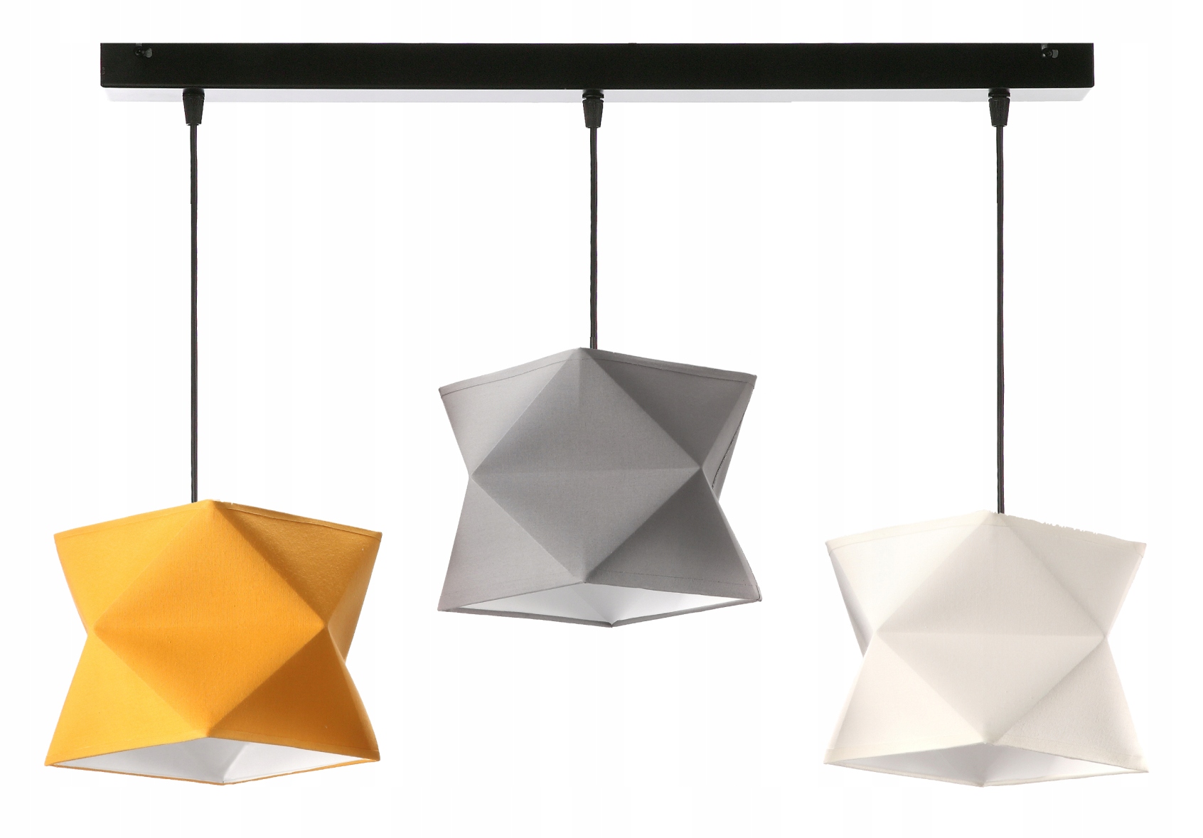 Závěsné Stropní Svítidlo Stínidla Diamond Brilant 3xE27 Led