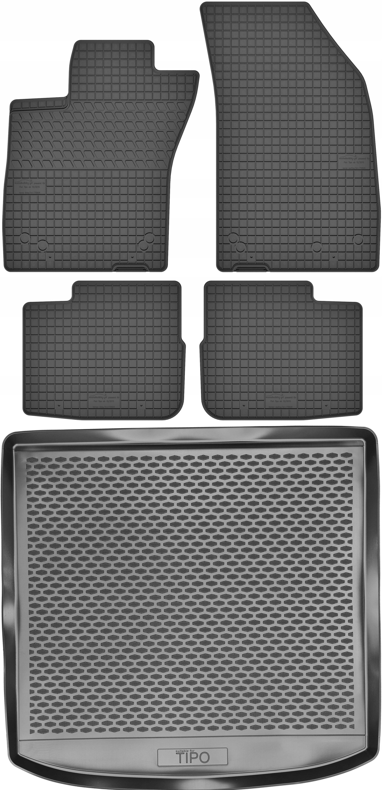 Fiat Tipo Kombi 2016 Koberce rohož