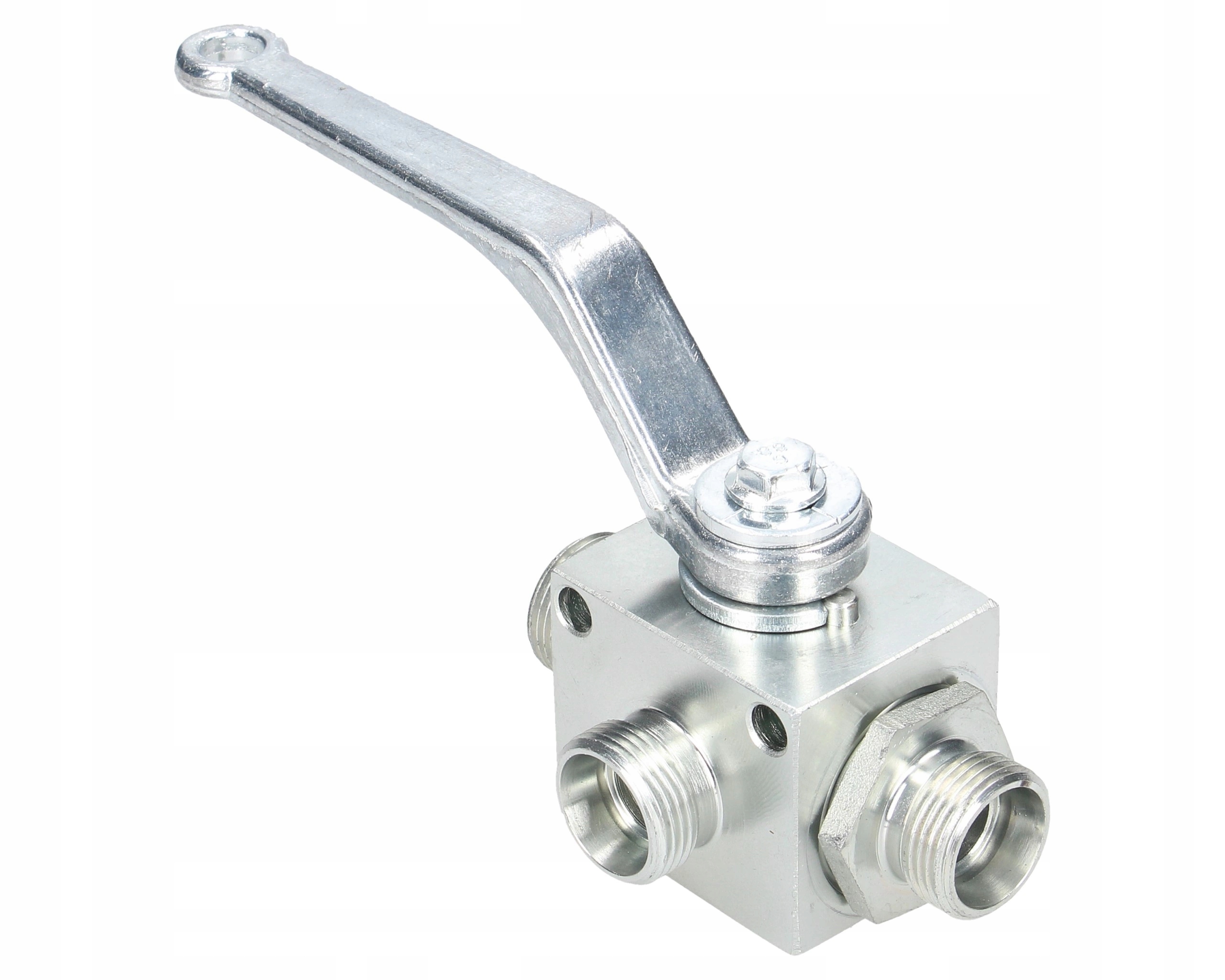 3cestný hydraulický Kulový kohout 3/2 M22x1,5 15L 500 bar Waryński