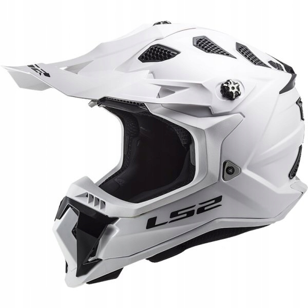 Motocyklová Prilba LS2 MX700 Subverter Evo Solid White XL Ece 22.06