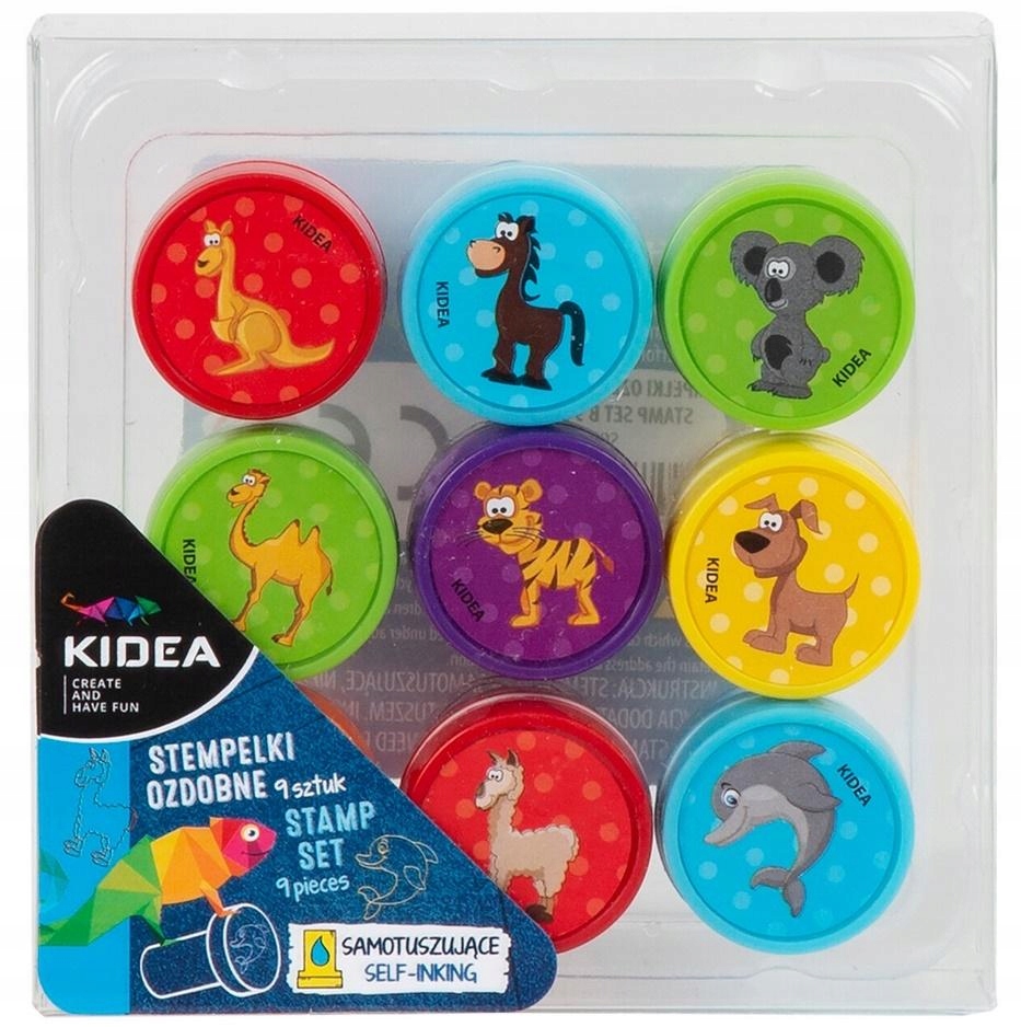 

Stempelki ozdobne B 9szt Kidea