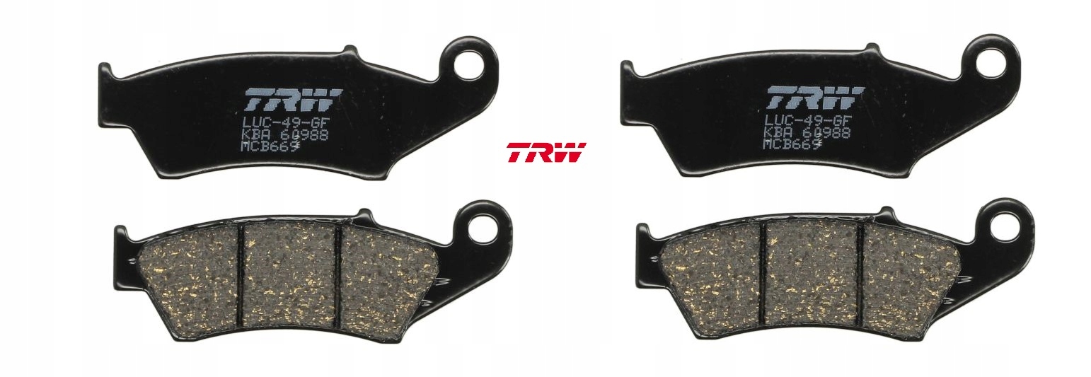 KLOCKI HAMULCOWE PRZÓD TRW HONDA XL 650 V Transalp 00-07r