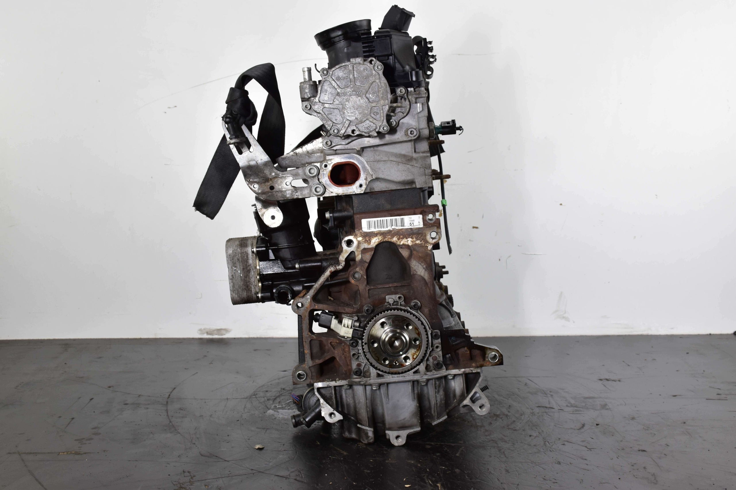 engine PASSAT B7 TIGUAN GOLF VI SUPERB II 2.0 TDI CFF @ POMIAR KOMPRESJI @