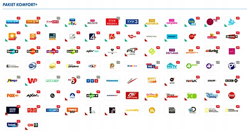 DOŁADOWANIE KART START+ Z KOMFORT+ HBO FILMBOX NA 1 MIESIĄC Waga produktu z opakowaniem jednostkowym 0.1 kg