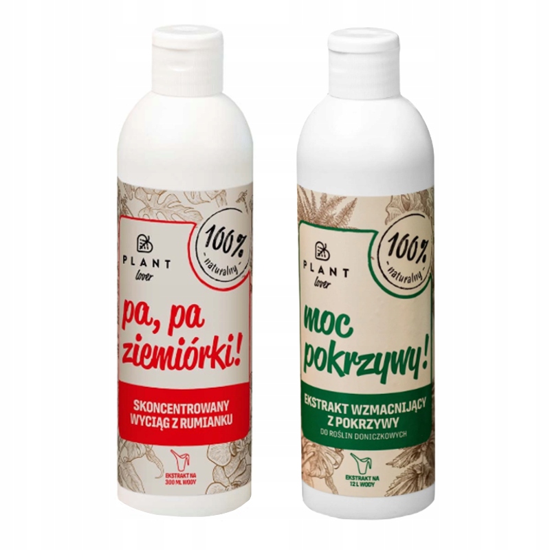 

Plant Lover Moc pokrzywy Pa, pa ziemiórki 300 ml