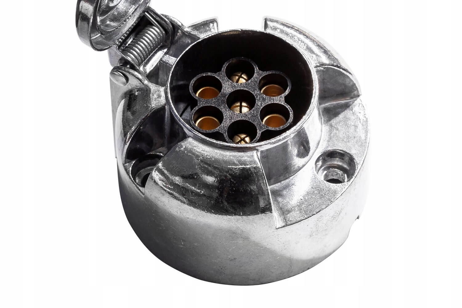 Kovová zásuvka 7-pin / 12V