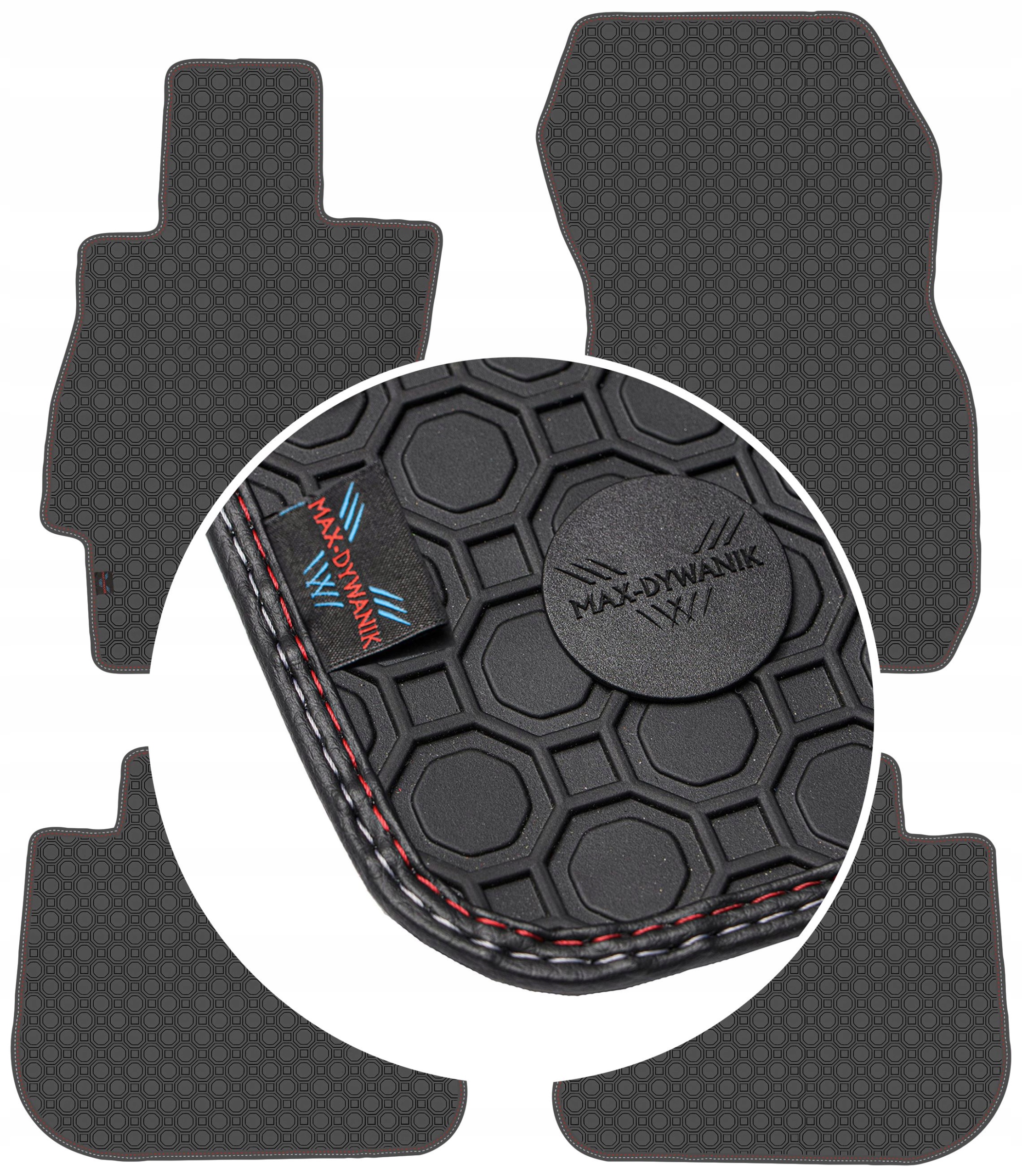 Subaru Forester IV 2013-2018 Koberce Čierne