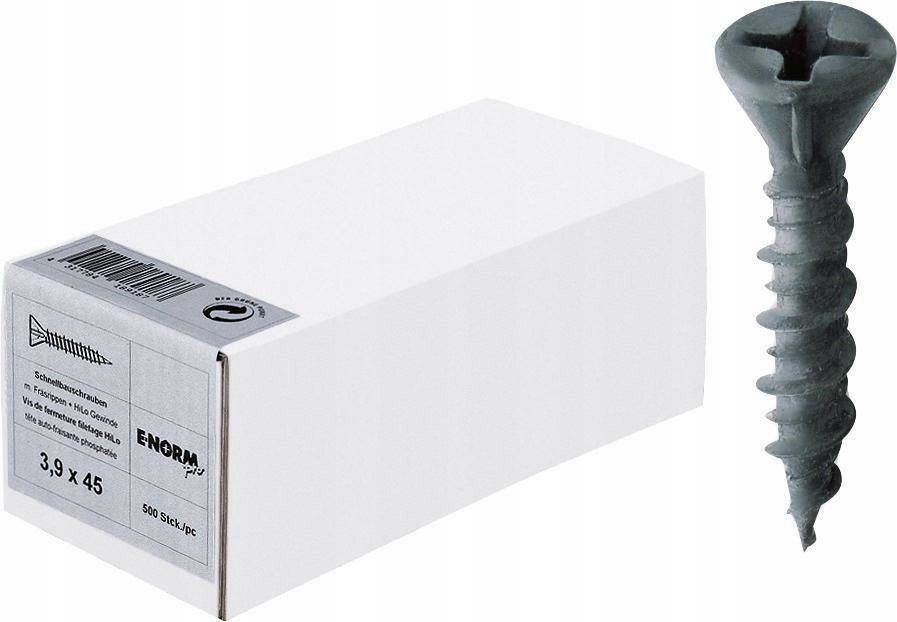 

Wkret do sys. suchej zabud.,gwint Hi-Lo, 3,9x 45