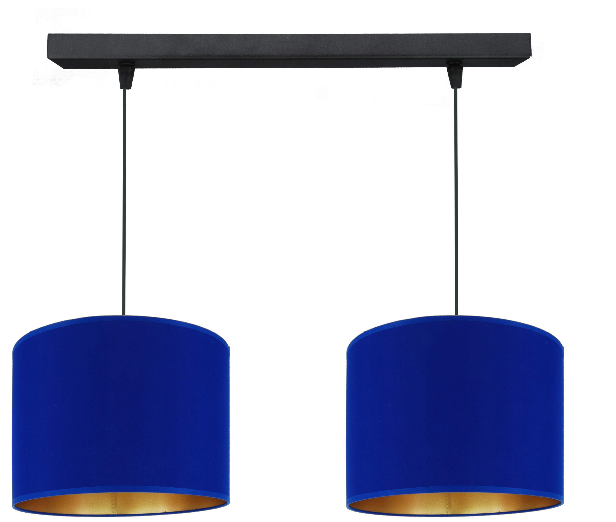 Moderní závěsná lampa s modrým chrpa stínítkem 20 cm, obývací pokoj, Led Novinka