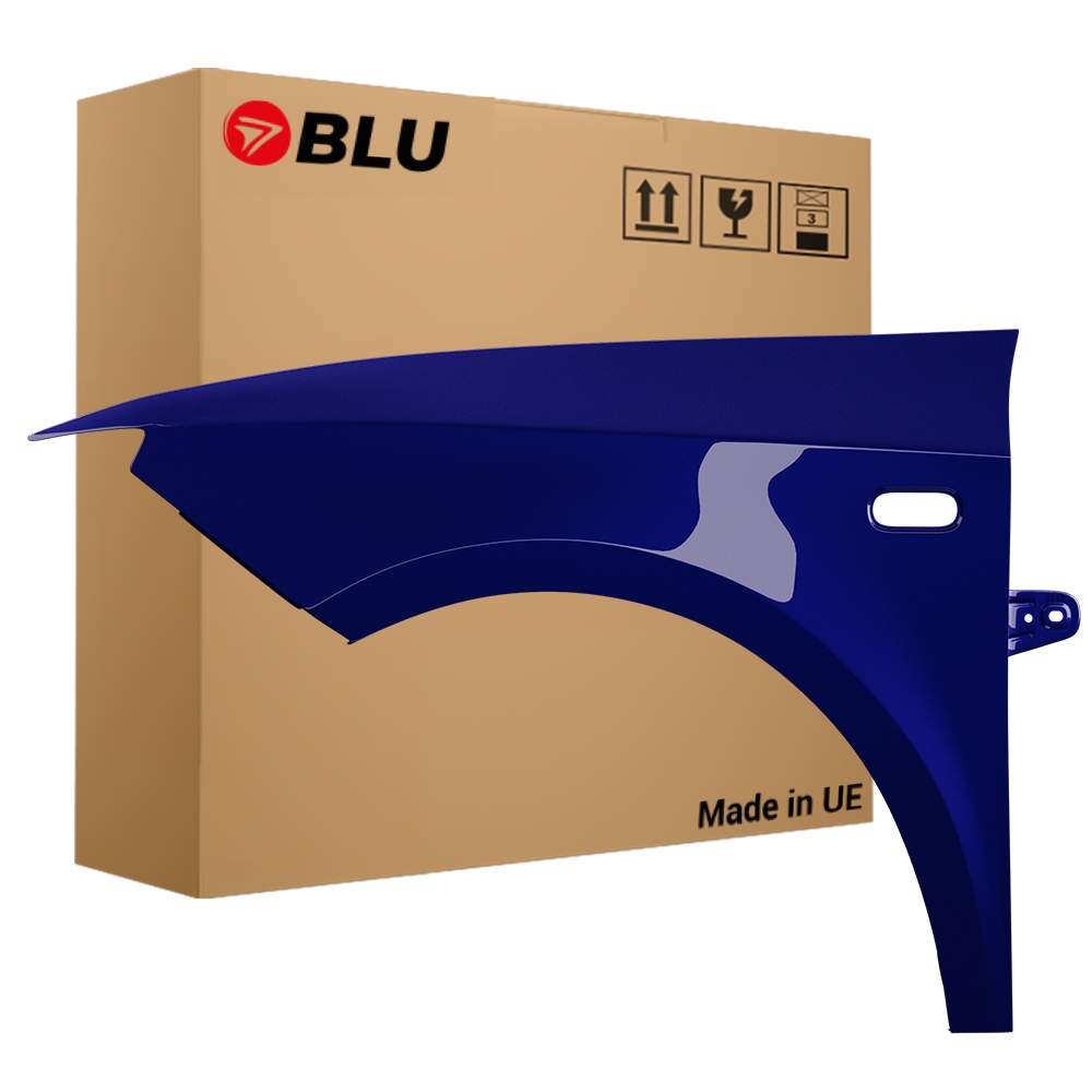 Blatník Blu Seat Ibiza IV 4 6J LW5U levý modrý 08-17 přední pozink