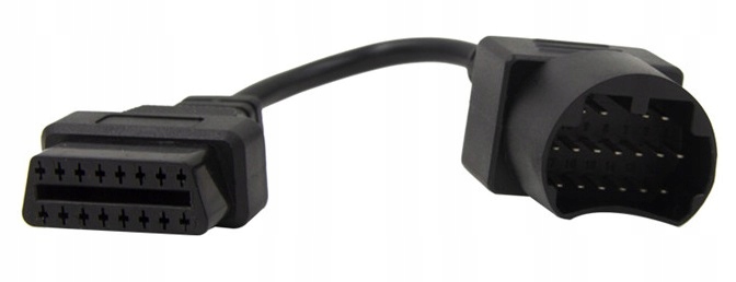 Przejściówka Kabel Adapter 17pin na 16pin obd do podłączenia interfejsu