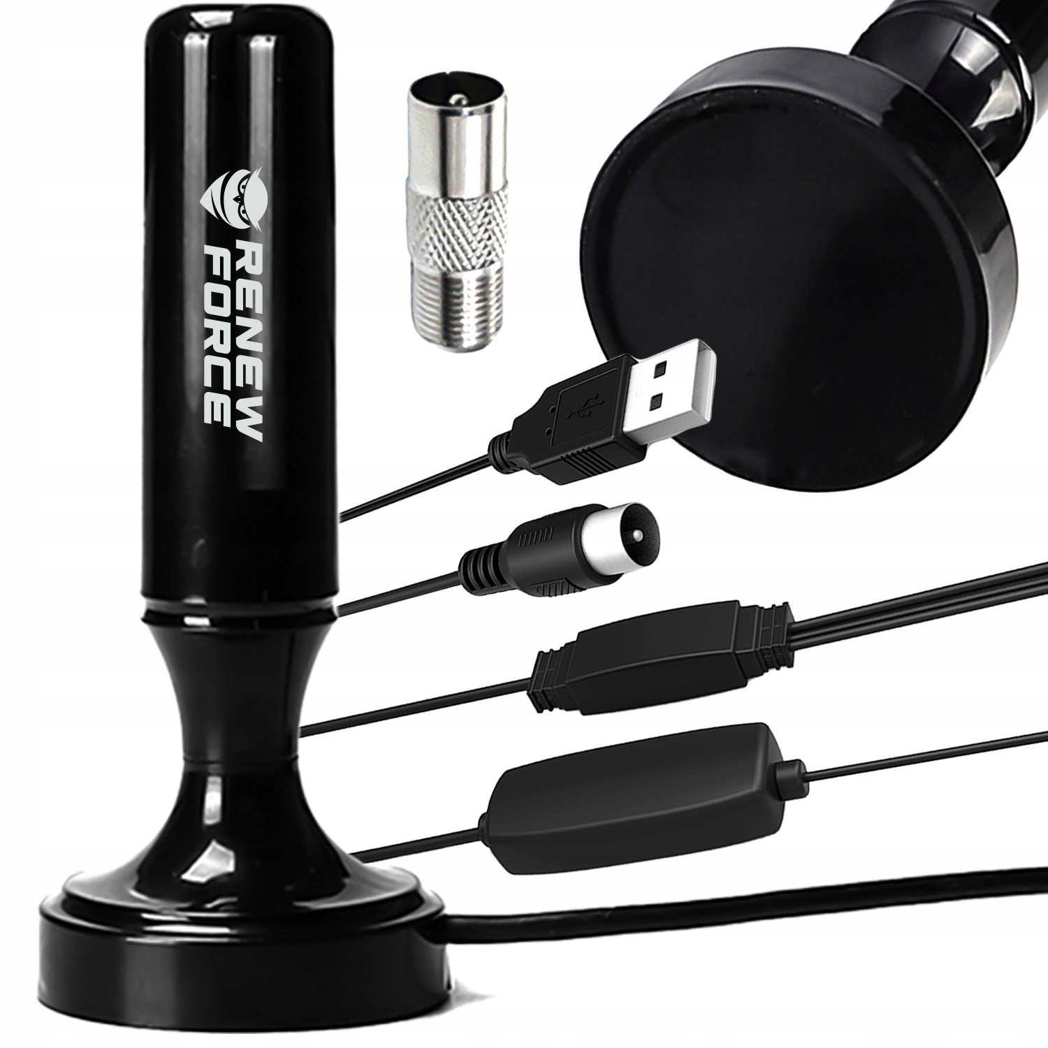 Vnitřní Televizní Anténa Televize DVBT2 Pozemní Rádiový Zesilovač Dosahu