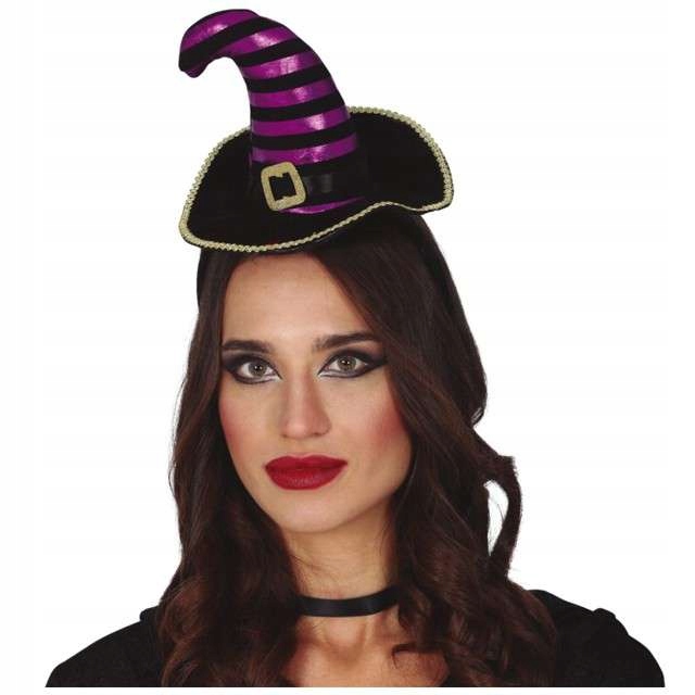 OPASKA halloween TIARA kapelusz CZAROWNICY wiedżmy strój kostium przebranie