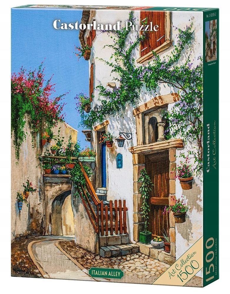 PUZZLE 1500 ITALIAN ALLEY, MAGDALENA KĘPKA CASTOR