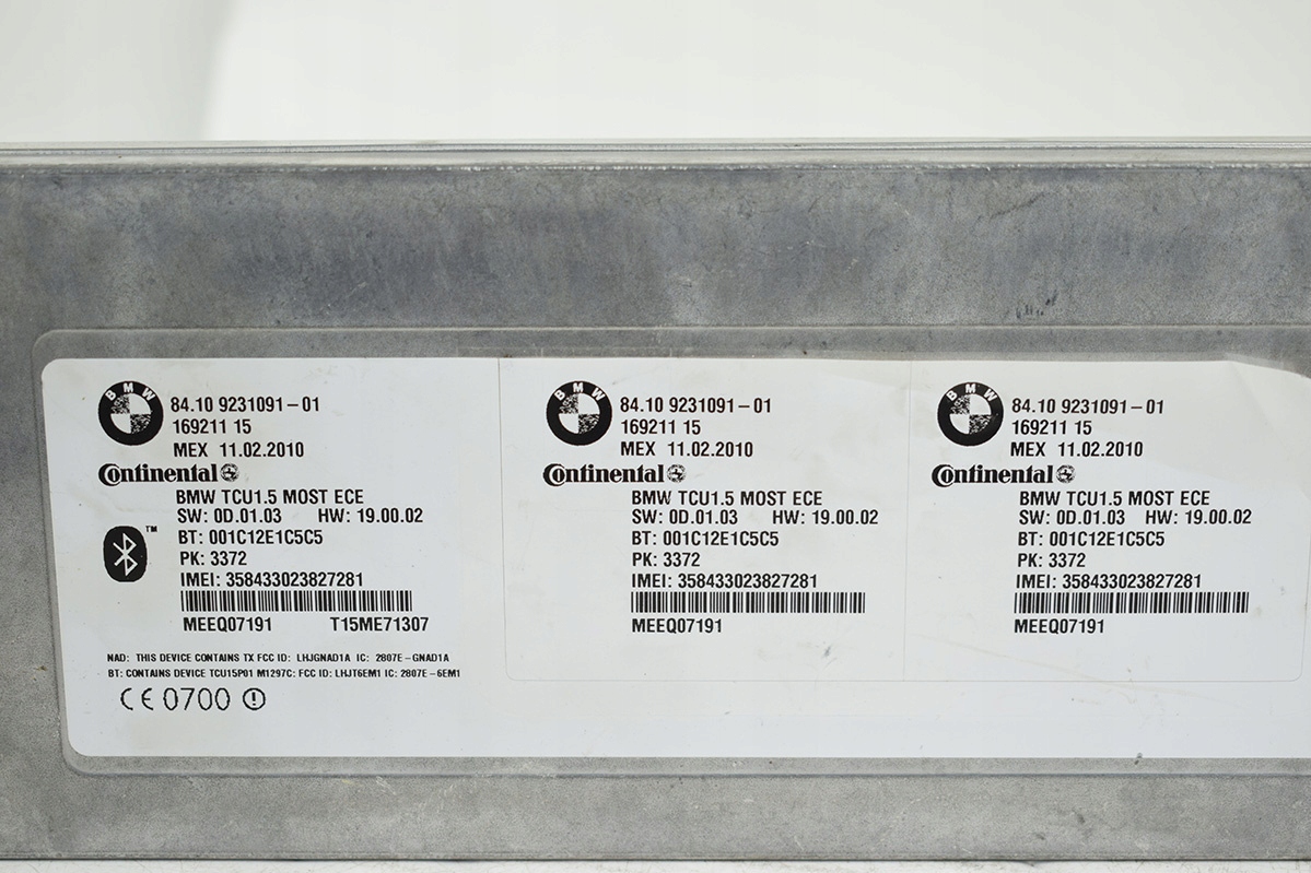 module BLUETHOOT BMW 5 F10 X5 9231091