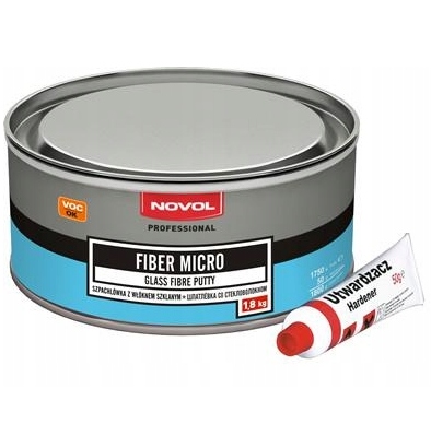 

Novol Fiber Micro Szpachla Z Włóknem Szklanym 1,8K