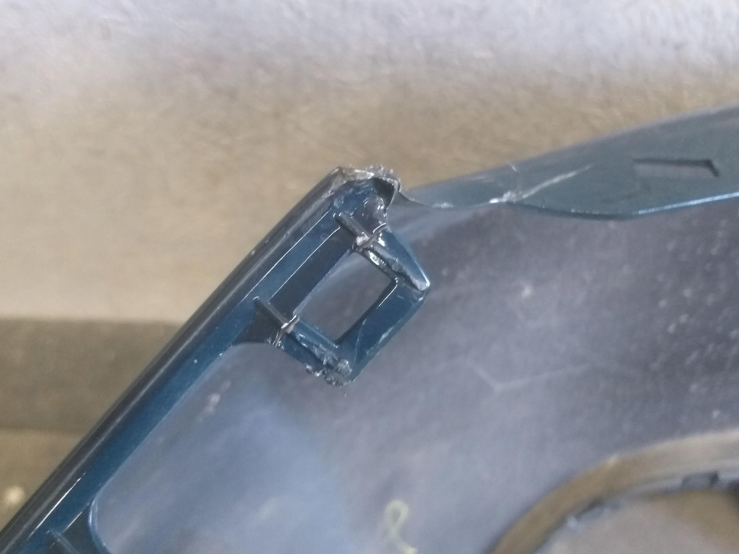 bumper rear part FIAT 500 II 2