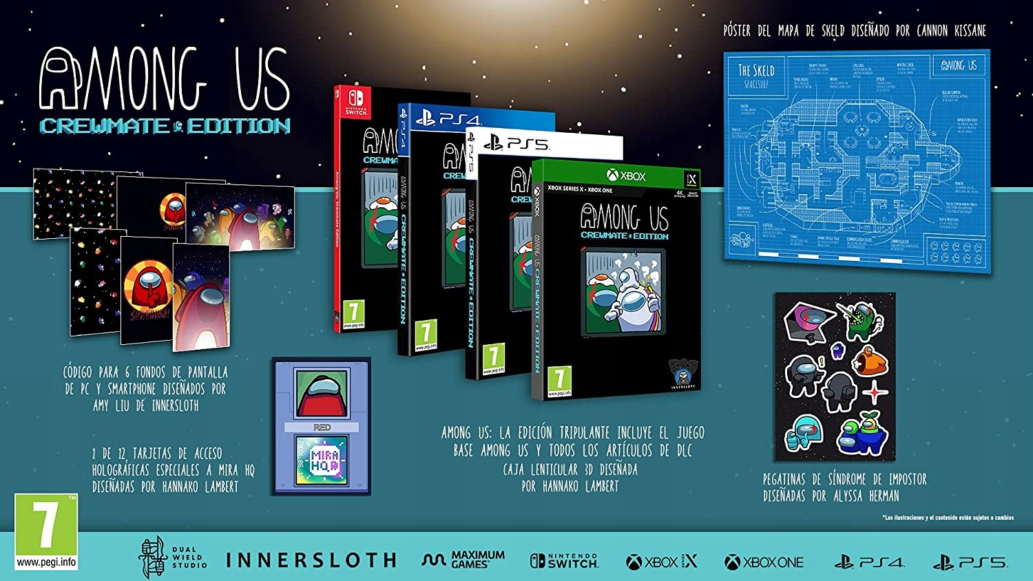 AMONG US - CREWMATE EDITION / NOWA / ANG / SWITCH / KARTDRIDŻ Wydawca InnerSloth
