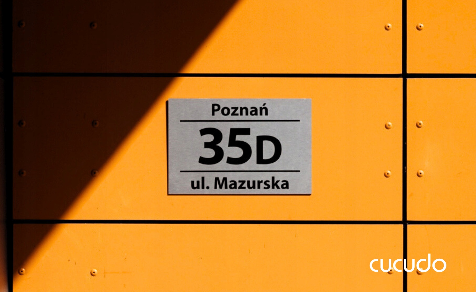 Tabliczka tablica ADRESOWA numer domu numer na dom ALUMINIOWA 40x27 KOLORY EAN (GTIN) 5907477602865