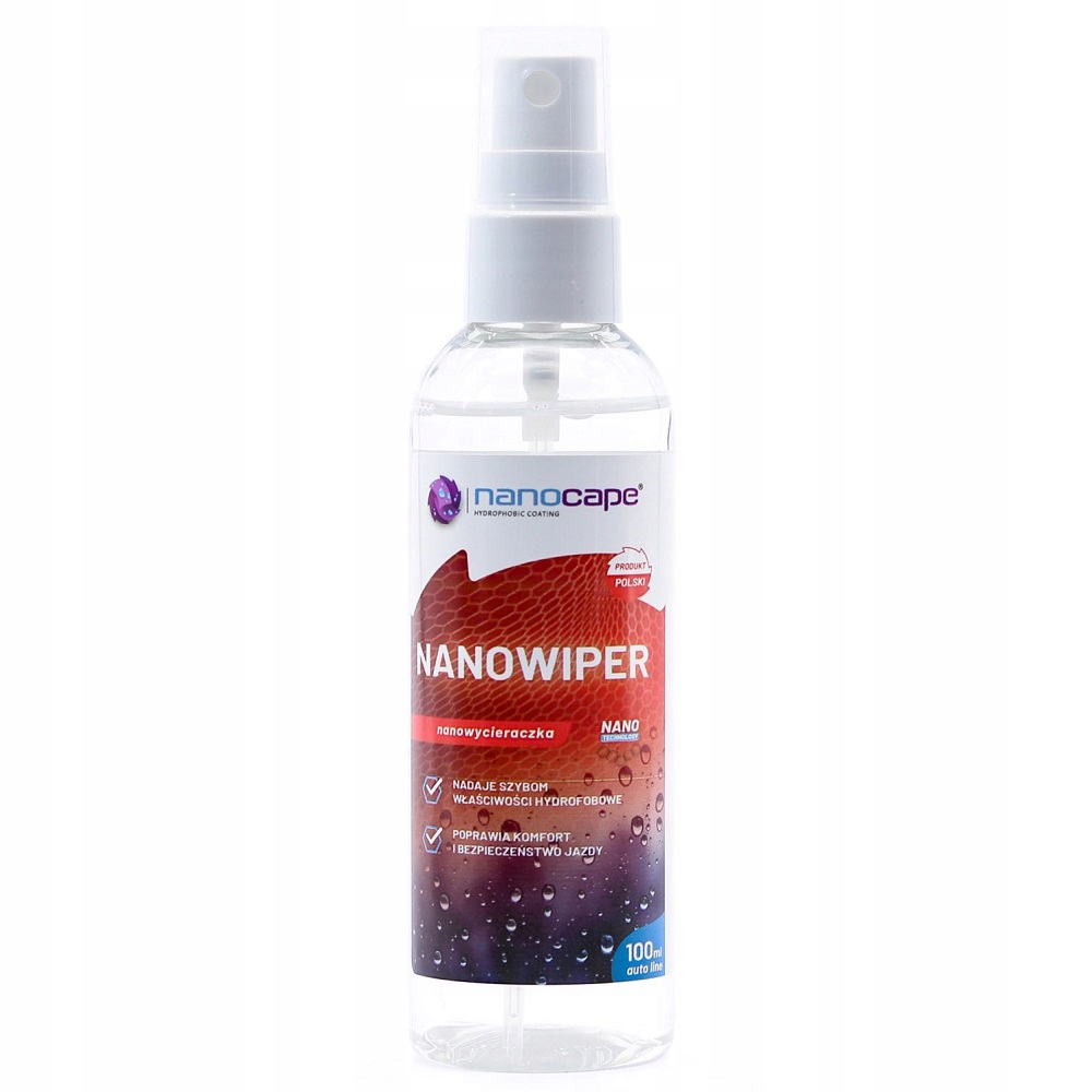 

Nanocape Hydrofobowy Impregnat Szyb Samochodowych