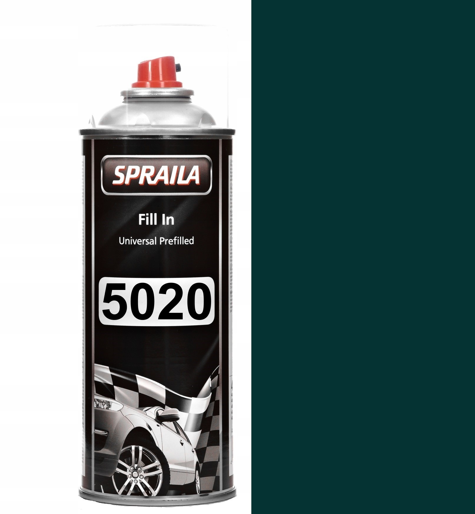 

Ral 5020 Alkyd Połysk 87 92% Farba Spray 400ML