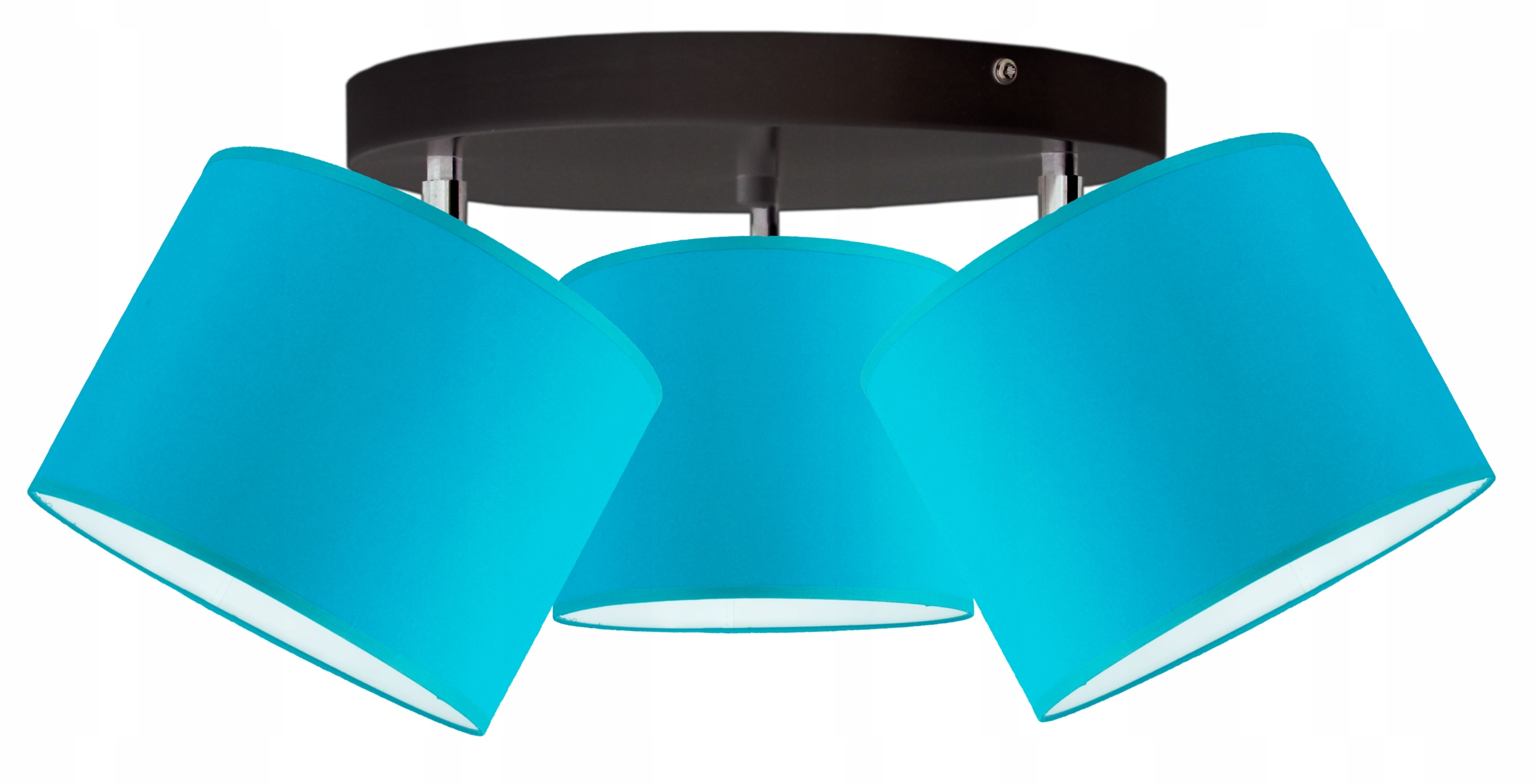 Moderní závěsná stropní lampa stropní svítidlo s módním tyrkysovým stínítkem, 20 cm, Led