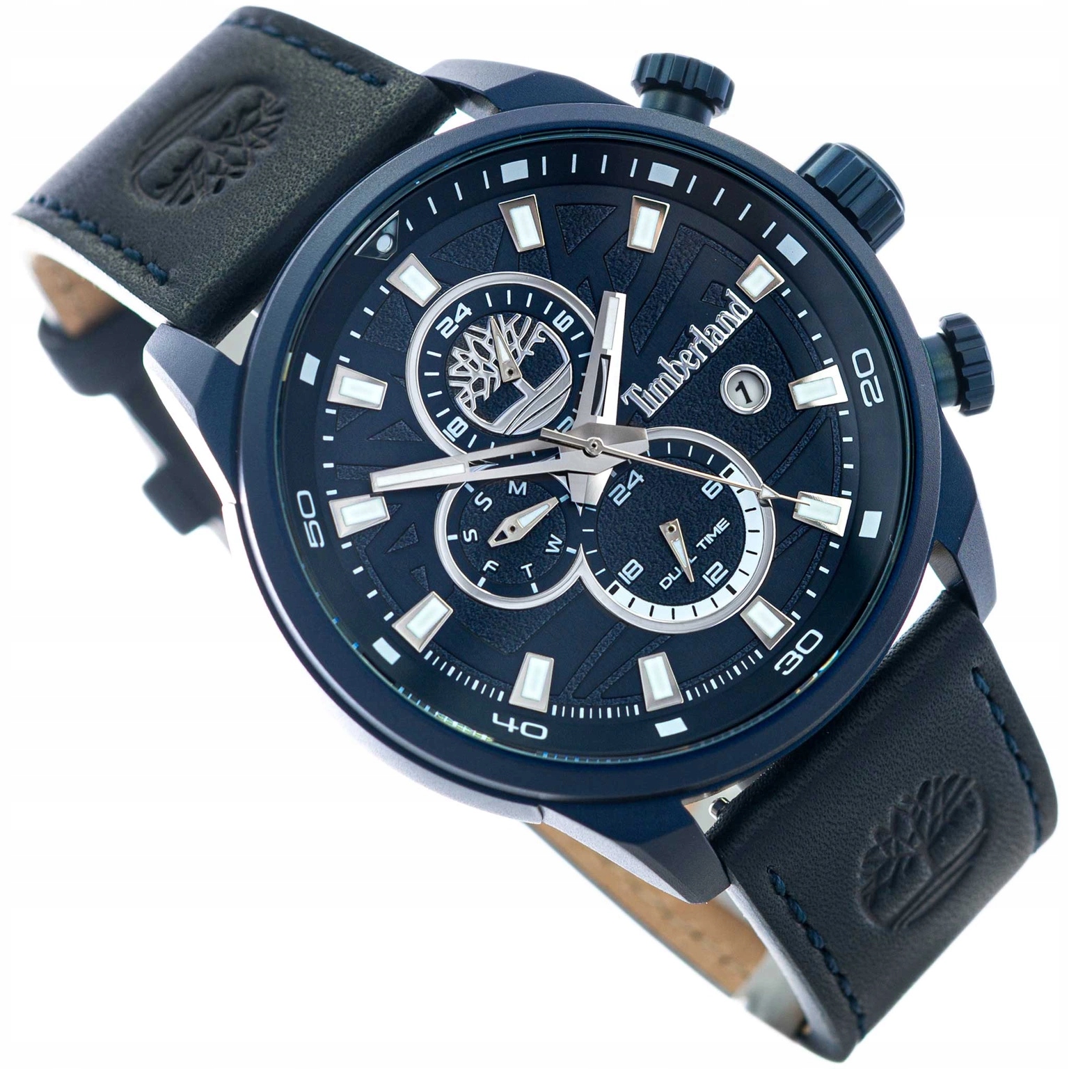 Pánské Hodinky Timberland TDWGF0056303 Henniker II Multifunkční Datumovka