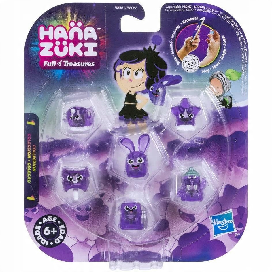 

Hanazuki Figurki Do Bransoletki Moodgleam 6 Elem.