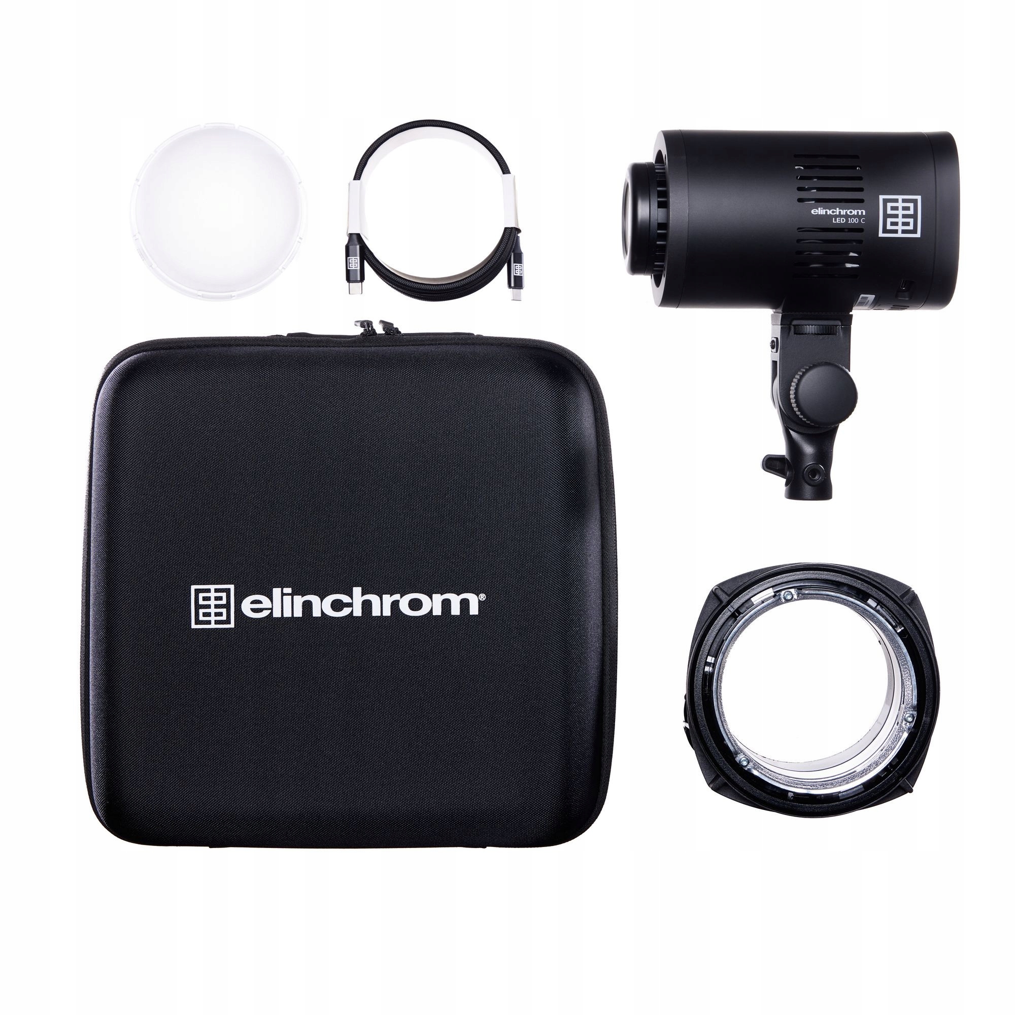 Elinchrom Led 100 C zestaw lampy Led 100W Rgb bi-color z walizką