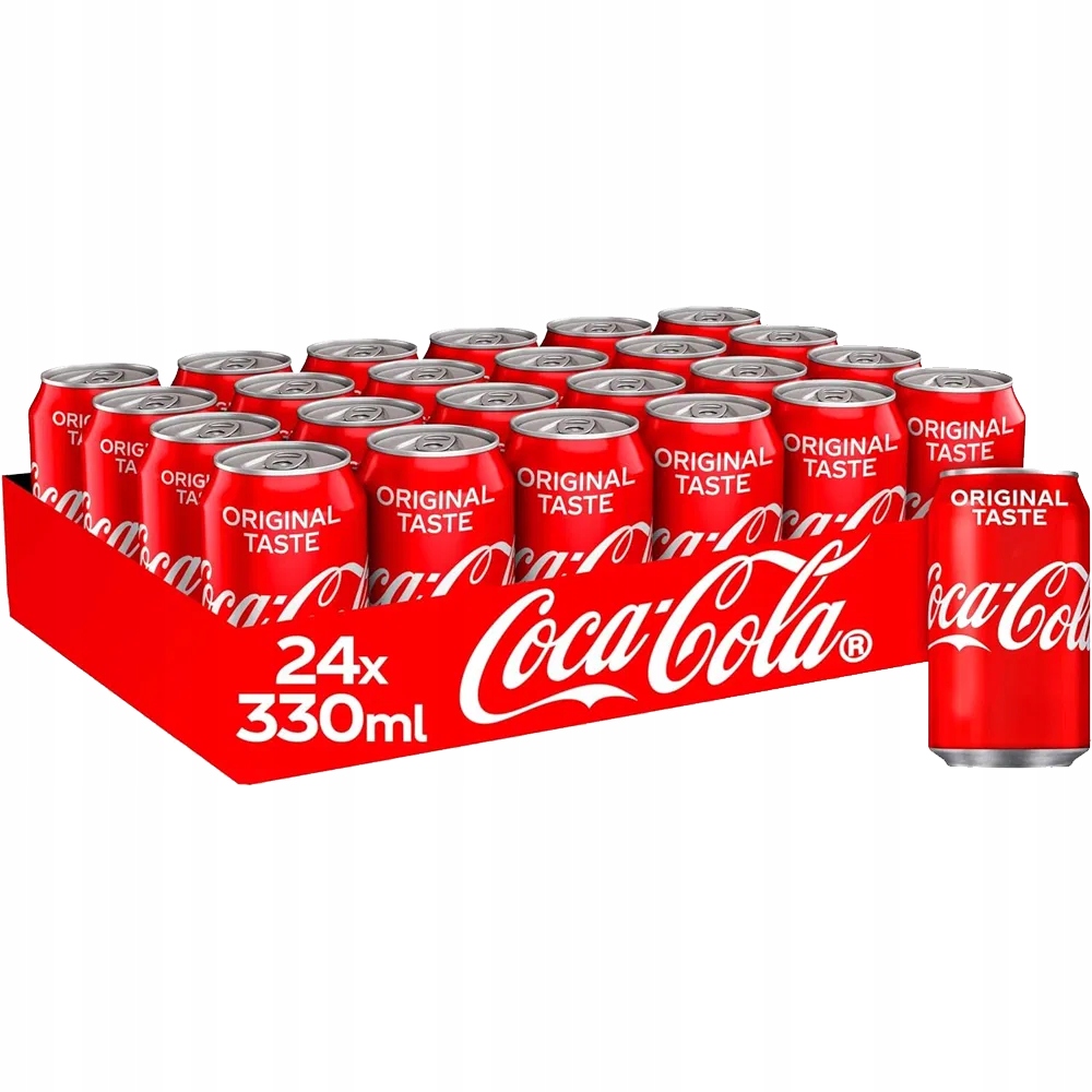 Levně 24 x Coca-Cola Sycený nápoj 330 ml
