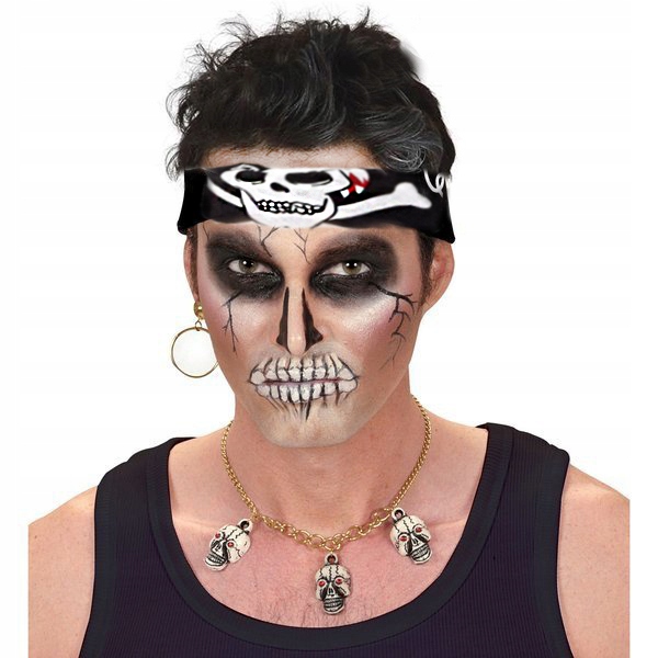 BANDANA PIRACKA CHUSTA KORSARZ CZASZKI PIRAT Postać/temat pirat