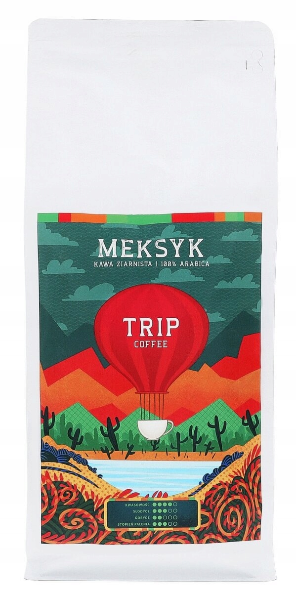 Levně Káva zrnková Trip Coffee Mexiko 1 kg 100% arabica