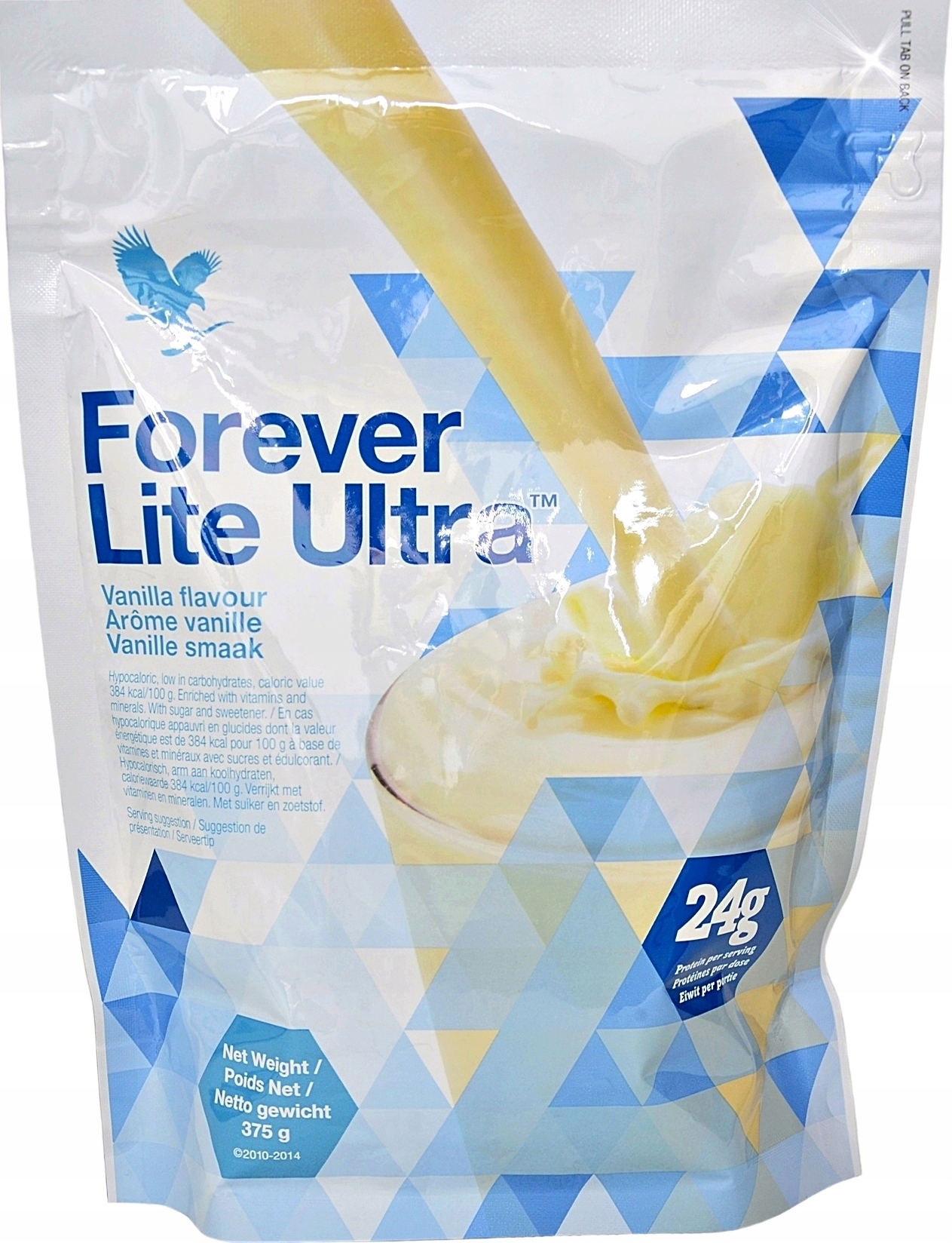 Forever Lite Ultra Vanilla Vanilkový Koktejlový Doplněk 375 g