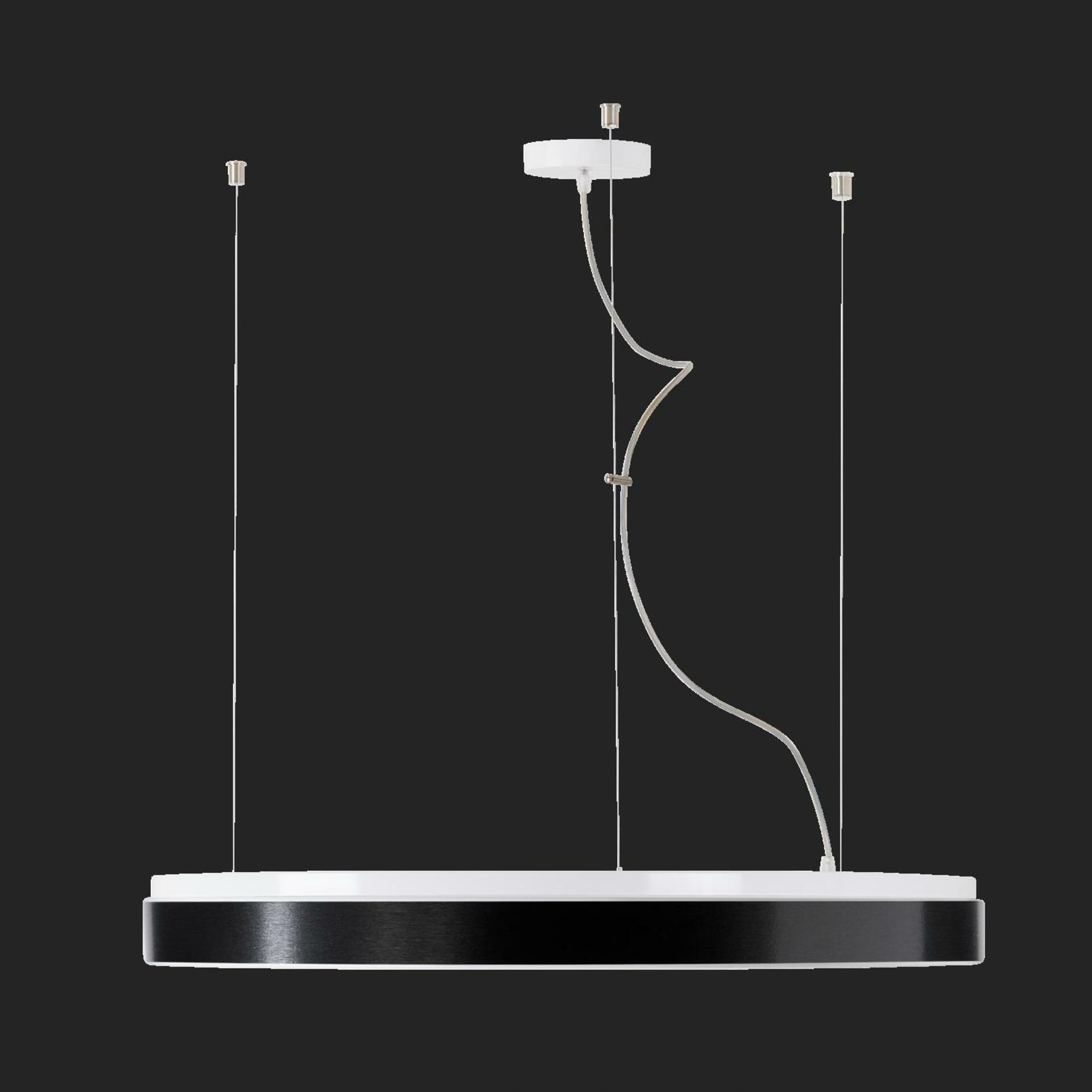 Osmont 69930 Delia LC5 závesné plastové svietidlo biela IP40 4000 K 150W Led