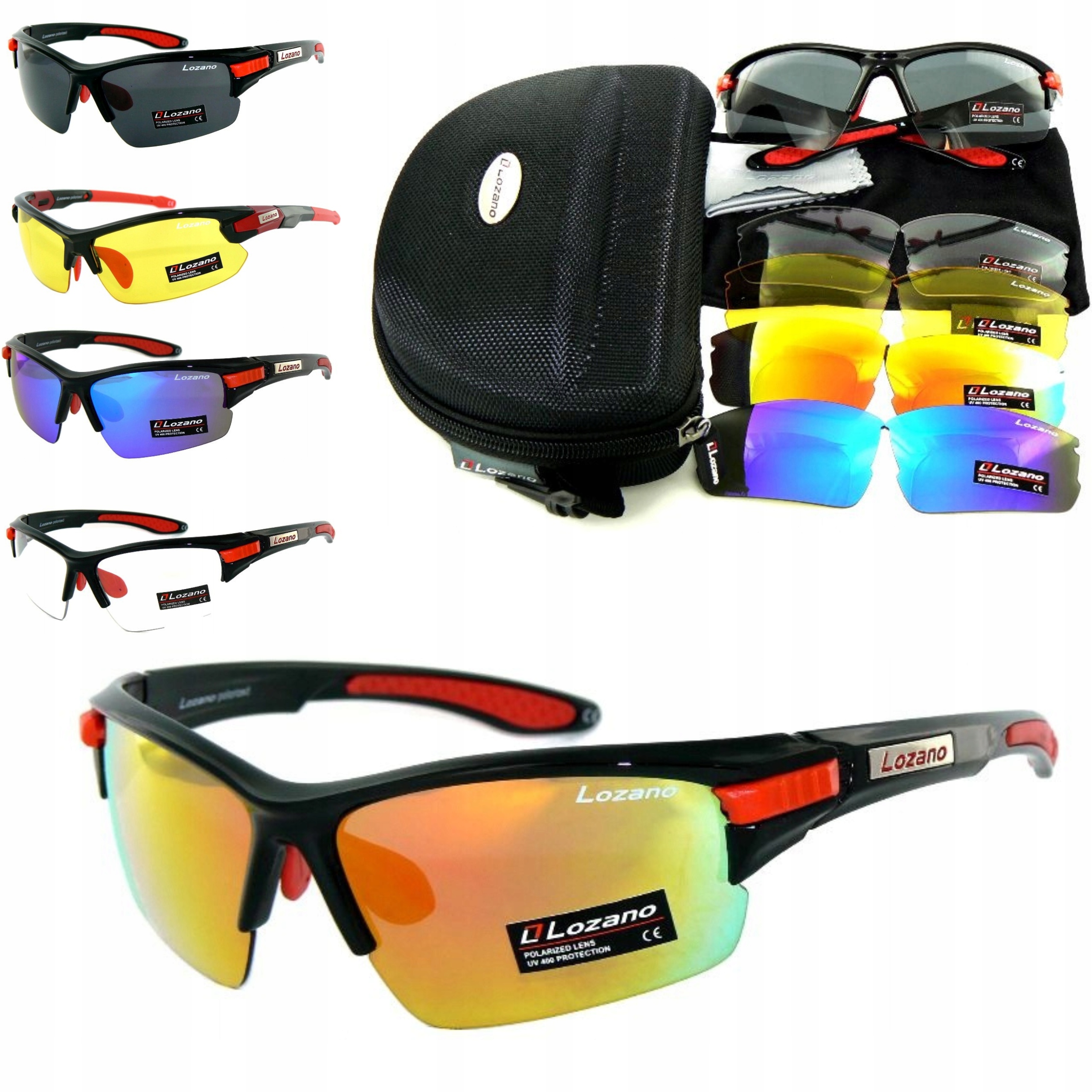 Polarizační Rybářské Sluneční Brýle Pro Ryby, Vyměnitelné Čočky Pouzdro