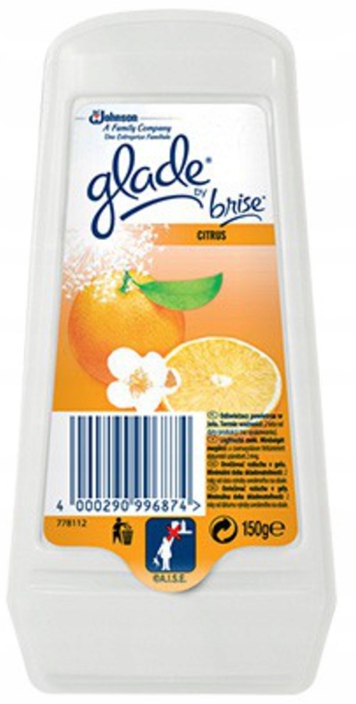 

Odświeżacz Glade by Brise Citrus żel 150g