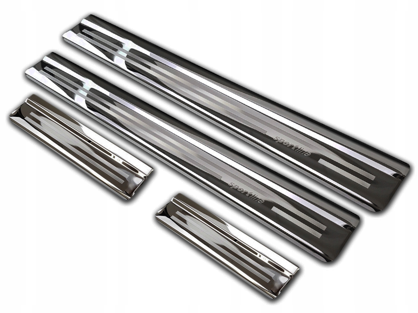 Honda CIVIC X hatchback накладки на пороги